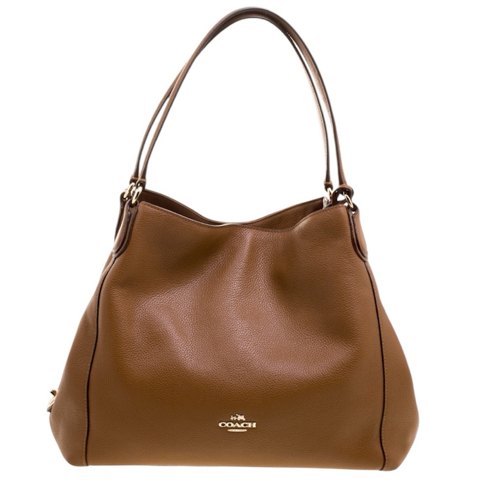 Coach Tan Leather Hobo Bag